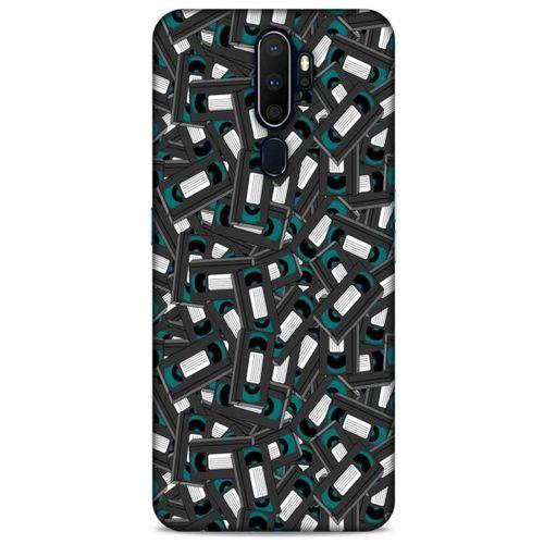 Retro (26) Desen Tpu Silikon Kılıf Renkli Oppo A9 2020 Kılıf