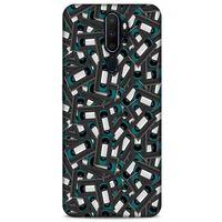 Retro (26) Desen Tpu Silikon Kılıf Renkli Oppo A9 2020 Kılıf