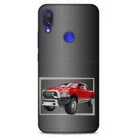 Lopard Xiaomi Redmi Note 7 Pro Uyumlu Kılıf PickUpX (15) Antişok Kılıf Kırmızı Siyah