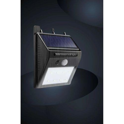 Bahçe Aydınlatma Sensörlü Güneş Enerjili Duvar Lambası 40 Led Işık