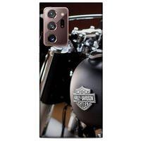 Samsung Galaxy Note 20 Ultra Uyumlu Kılıf Motorsiklet (48) Bumper Kılıf Harley