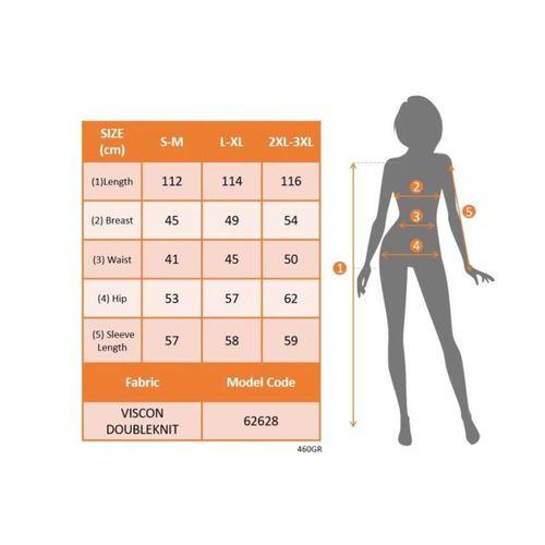 Kadın Uzun Kollu Fermuarlı Kiloş Midi Viskon Iki Iplik Elbise