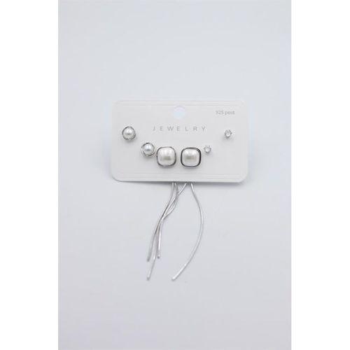 Çoklu Set Küpe - Gümüş