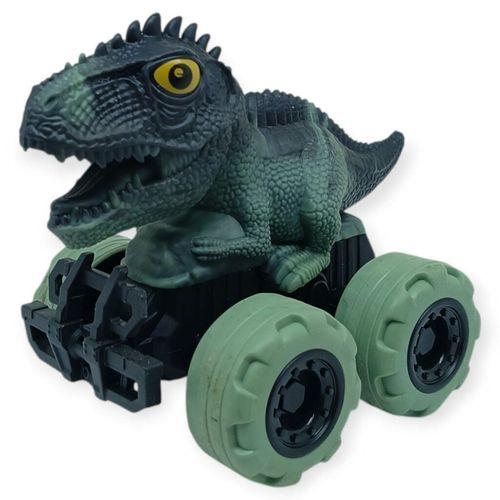 Sürtmeli Dinazor Arabalar 12 cm - H-20 - Stegosaurus - Yeşil