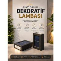Bahçe Aydınlatması Solar Güneş Enerjili Dekoratik Led Işıklı Lamba