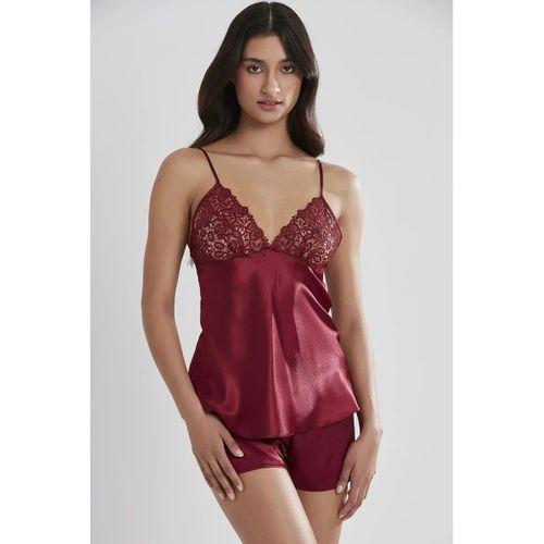 Saten Gecelik Sabahlık Pijama Takım Şort Takım 6'lı Gelin Çeyiz Seti - 6955