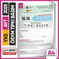 2025 YKS-AYT ÖSYM Tıpkı Basım Çıkmış Soru Kitapçığı (Video/PDF Çözümlü Türkiye Geneli Değerlendirme)