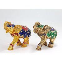 Taşlı Tekli Fil Figürü Model 3