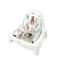 Bebek Özel  IKEA Antılop Mama Sandalyesi Için Destek Minderi (Kılıf + İç Minder) Doğa Yeşilli