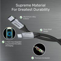 UNITEK USB-C 3.2 KABLO 2MT 5GBPS 4K (C14091ABK)