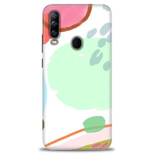 General Mobile GM 20 Pro Kılıf HD Baskılı Kılıf - Benekli + Tam Ekran Koruyucu