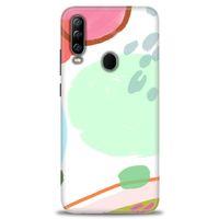 General Mobile GM 20 Pro Kılıf HD Baskılı Kılıf - Benekli + Tam Ekran Koruyucu