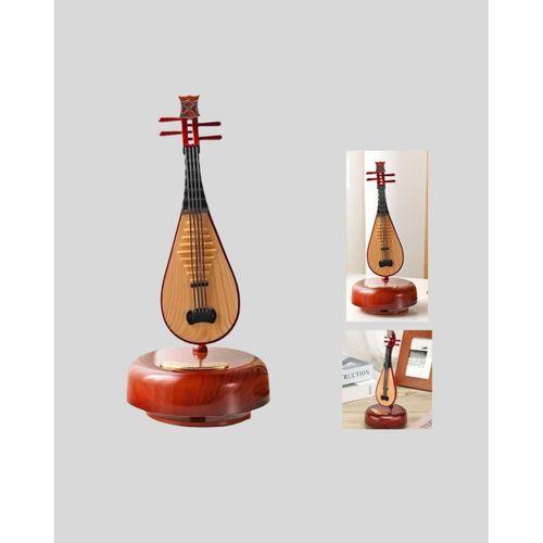 Klasik Ud Figürlü Melodili Müzik Kutusu Şık Hediyelik
