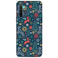 Yılbaşı Süsleri 33 Oppo Realme 6i Kılıf Silikon Kapak