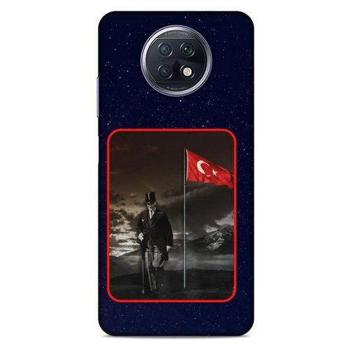 Lopard Xiaomi Redmi Note 9T Uyumlu Kılıf Atatürk (40) Fit Silikon Kılıf