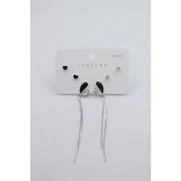 Çoklu Set Küpe - Gümüş