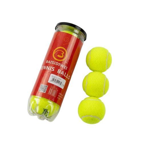 3’lü Tenis Topu Seti Spor Ve Eğlence İçin Dayanıklı Toplar