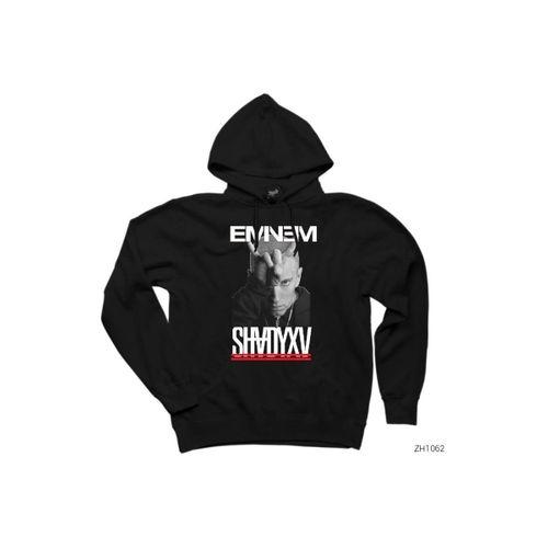 Eminem Shady XV Siyah Kapşonlu Sweatshirt Hoodie