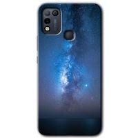 İnfinix Hot 10 Play Kılıf HD Desen Baskılı Arka Kapak - Samanyolu