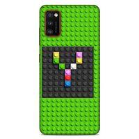 Lopard Samsung Galaxy A41 Uyumlu Kılıf BloX (36) Glitter Kılıf Y Harfi