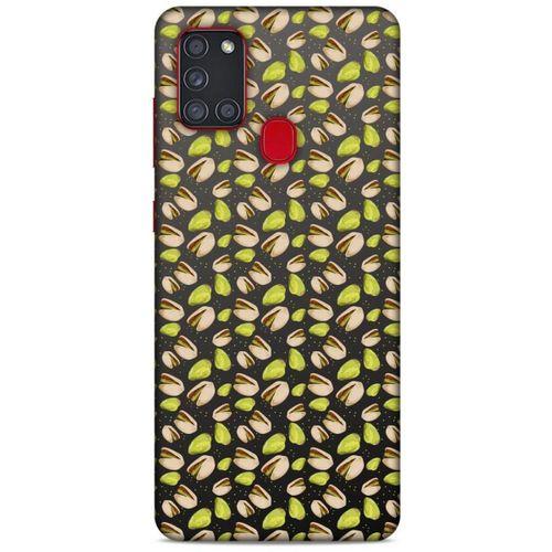 Frutix Fıstık 01 Samsung Galaxy A21s Kılıf Desenli Silikon