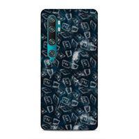 Xiaomi Mi Cc9 Pro Uyumlu Kılıf Utopia (30) Silicone Case Pembe Yeşil