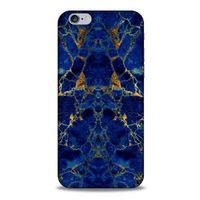 Apple Iphone 6S Uyumlu Kılıf Mavi Delisi (3) Kapak Suluboya