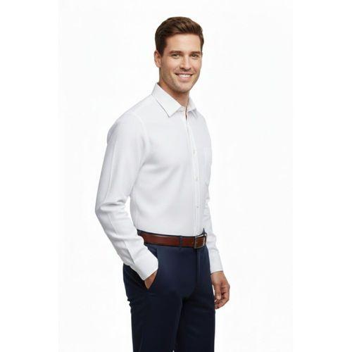 Erkek Klasik Petek Dokulu Uzun Kol Gömlek 3806 BGL-ST04816