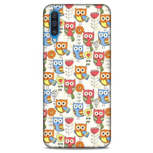 Baykuşlar (40) Desenli Silikon Kapak Telefon Kabı Samsung Galaxy A30s Kılıf