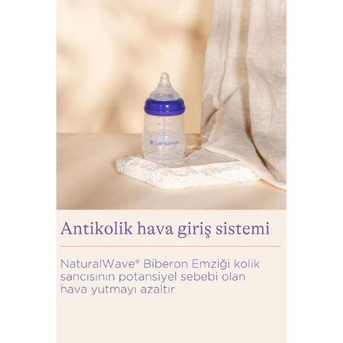 Lansinoh Natural Wave Biberon ve Biberon Emziği 160 ml