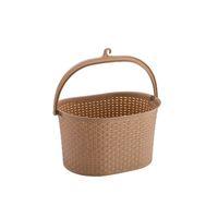 Hasır Görünümlü Mandal Sepeti