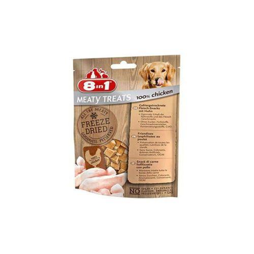 8IN1 Meaty Treats Freeze Dried Köpek Ödül Maması - Tavuklu - 50GR