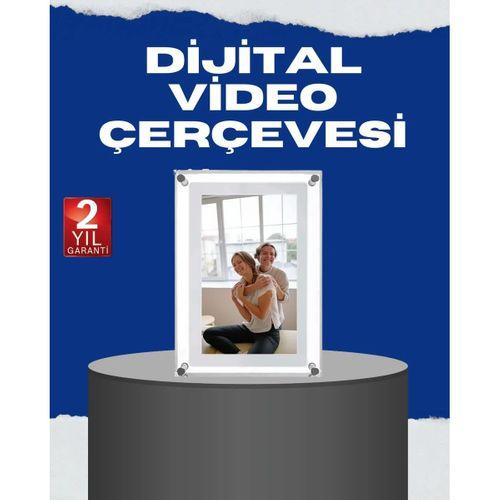 Usb Type-c Destekli 7 İnç Dijital Fotoğraf Çerçevesi – Video Ve Müzik Oynatma