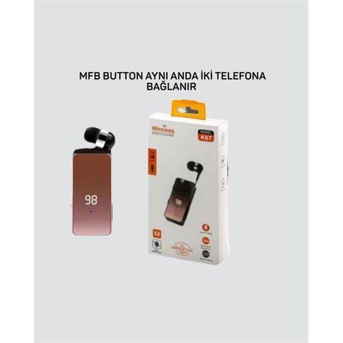 İki Telefona Aynı Anda Bağlanan Bluetooth 5.3 Klipsli Kulaklık – Mfb Çok Noktalı Bağlantı