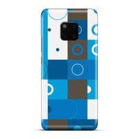 General Mobile GM 20 Pro Uyumlu Kılıf Insomnia (27) Tasarımlı Kılıf Mavi Beyaz