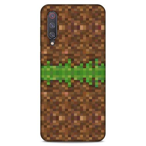 Lopard Xiaomi Mi 9 Uyumlu Kılıf PiXel (1) Kılıfı Yeşil Mine