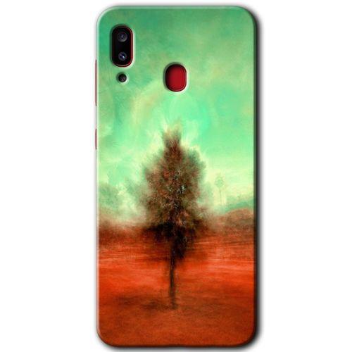 Samsung Galaxy A30 Kılıf Baskılı Kapak - Outlines Paint +Tam Kaplayan Mat Seramik