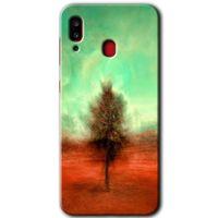 Samsung Galaxy A30 Kılıf Baskılı Kapak - Outlines Paint +Tam Kaplayan Mat Seramik