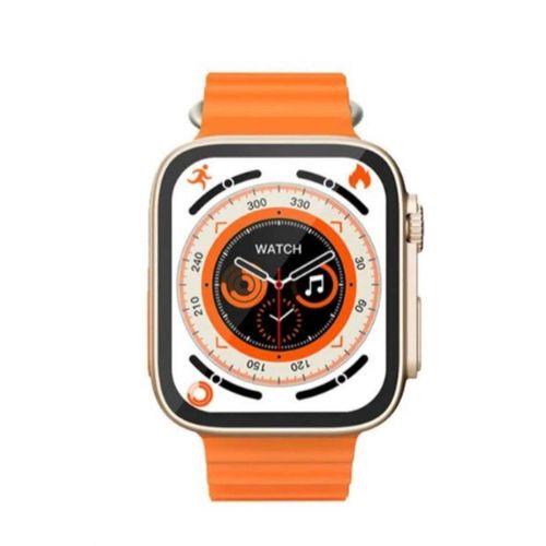 Yeni Model Akıllı Saat Ultra Smart Watch Gümüş Kasa 45mm Titreşim