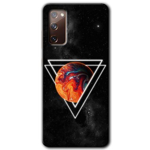 Samsung Galaxy S20 FE Kılıf Kapak - Kızıl Gezegen +Hayalet Ekran Yandan Gözükmez