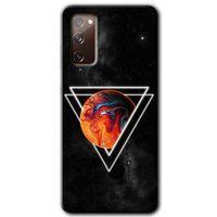 Samsung Galaxy S20 FE Kılıf Kapak - Kızıl Gezegen +Hayalet Ekran Yandan Gözükmez