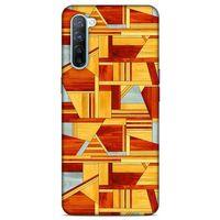 Lopard Oppo Reno 3 Uyumlu Kılıf Wood'X (44) Tough Armor Kılıf Desenli
