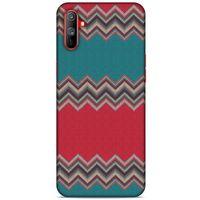 Kazak (40) Desenli Silikon Kapak Oppo Realme C3 Kılıf