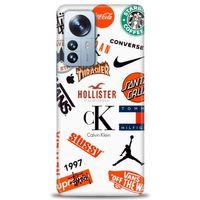 Xiaomi Mi 13 Lite Kılıf HD Baskılı Kılıf - Stussy + Tam Ekran Koruyucu