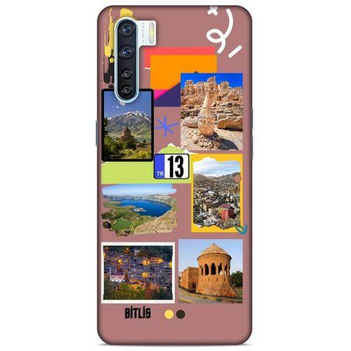 Lopard Oppo A91 Uyumlu Kılıf Şehirli ※ (13) Bitlis Silikon Kap