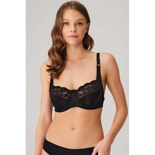 Kadın Balenli Desteksiz Dolgusuz Toparlayıcı Günlük Klasik Dantelli Küçültücü Sütyen