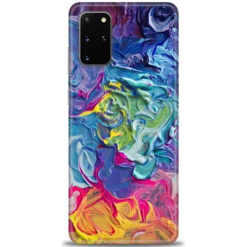 Samsung Galaxy S20 Plus Kılıf HD Baskılı Kılıf - Colors + Tam Ekran Koruyucu