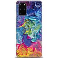 Samsung Galaxy S20 Plus Kılıf HD Baskılı Kılıf - Colors + Tam Ekran Koruyucu