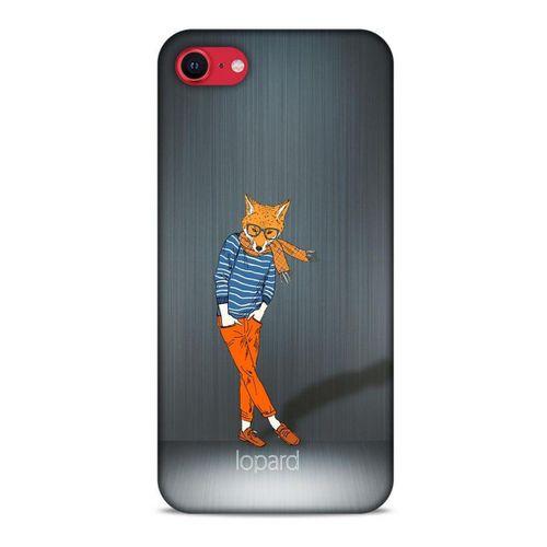 Apple iPhone SE 2020 Kılıf FunnyMaX (48) Bumper Kılıf Turuncu Tilki