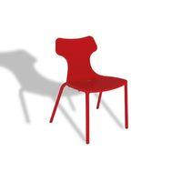 Dockers Play Polipropilen Sandalye - Kırmızı